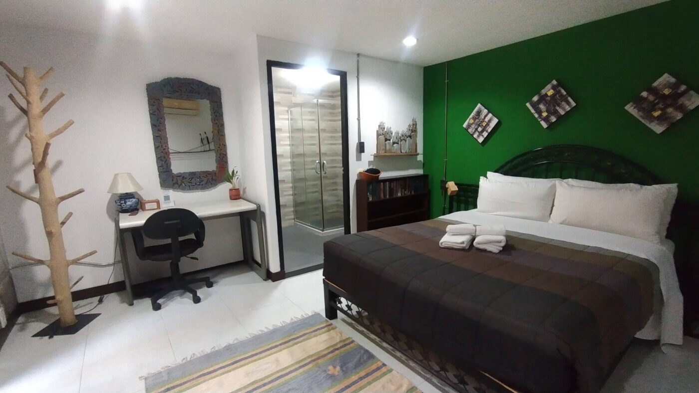 Loft room in Chiang Mai garden homestay