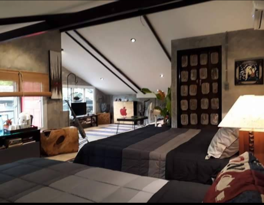 Loft room in Chiang Mai garden homestay